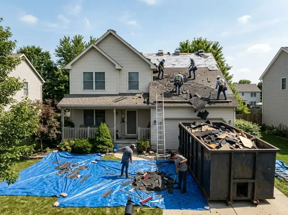 roof-replacement-debris-remova-004 — frequently asked questions, Cheapest Dumpster Rentals in Lihue, HI